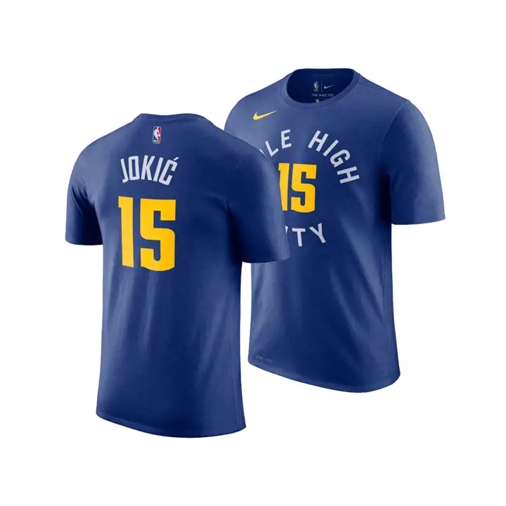Denver Nuggets NBA T-SHIRT OFFICIEL DE JOUEUR Nikola Jokic BL