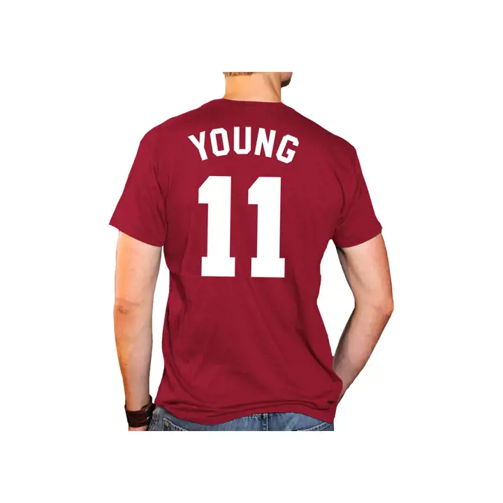 T-shirt de basketball universitaire Oklahoma Sooners N&N Rétro pour jeune