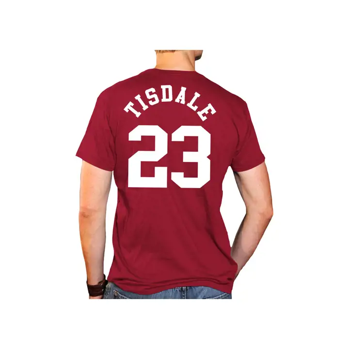 T-shirt de basketball Tisdale Oklahoma Sooners NCAA Throwback N&N