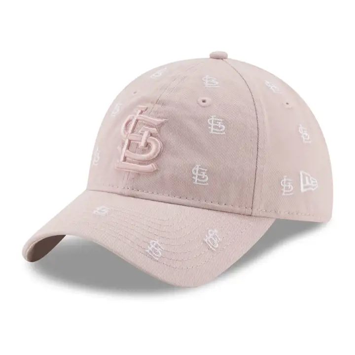 St. Louis Cardinals MLB Logo Scatter Femme Ajustable Rose Pâle