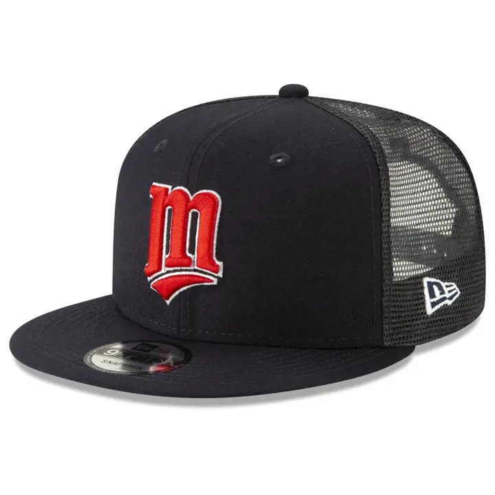 Minnesota Twins MLB Coop Casquette Trucker 9FIFTY  BLEU MARINE/BLEU MARINE