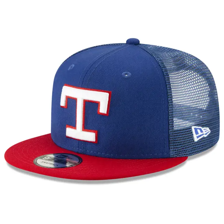 Texas Rangers MLB Coop All Day Mesh Back 9FIFTY RBL/RED
