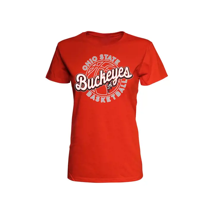 T-shirt de basketball féminin NCAA Ohio State Buckeyes 2F 18 R