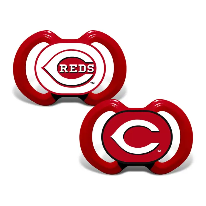 Sucette Cincinnati Reds, lot de 2, rouge/blanc