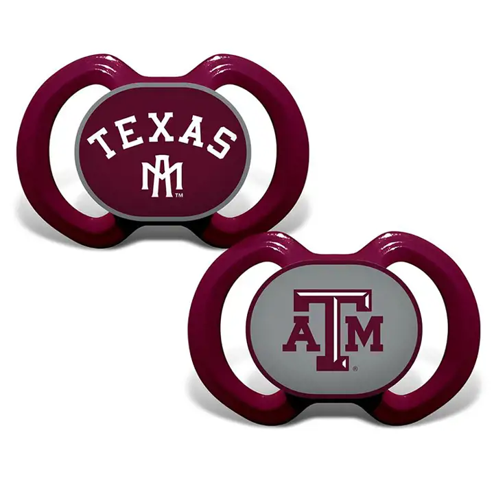 Sucette Texas A&M Aggies, paquet de 2 ast