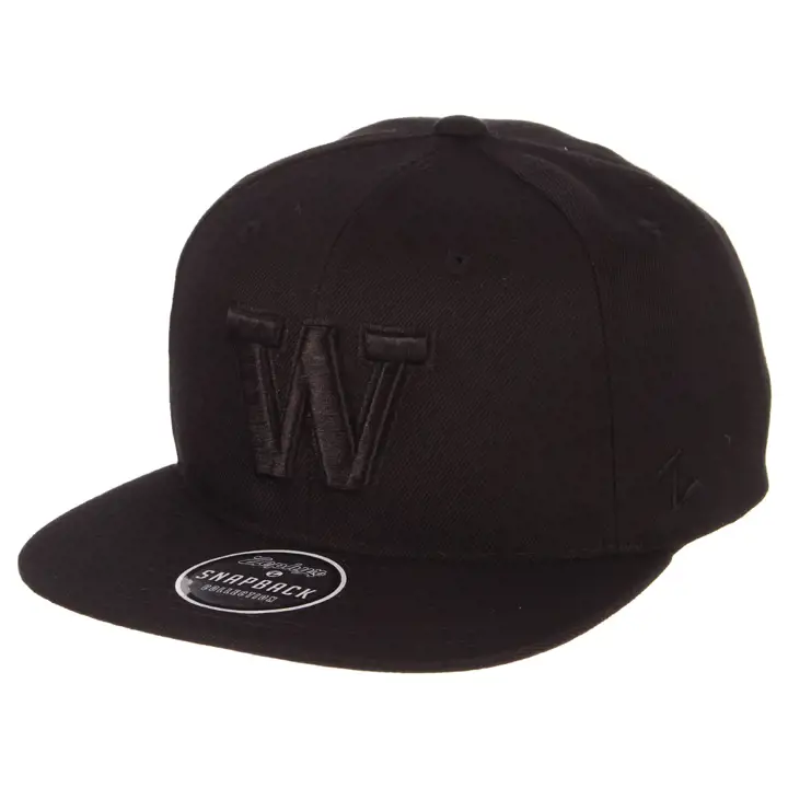 Washington Huskies NCAA Z11 BB Snap BLK