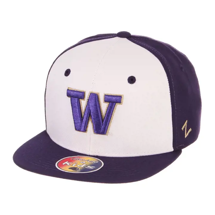 Washington Huskies NCAA EJT Z11 Casquette snapback blc/vio