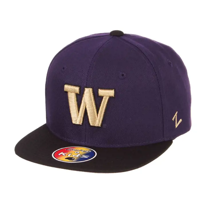 Washington Huskies NCAA JUNIOR Z11 Casquette snapback violet/noir