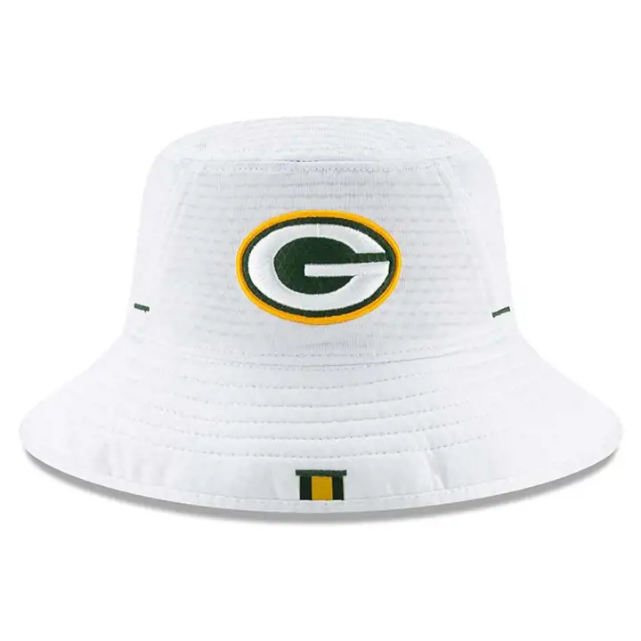 Green Bay Packers 19 NFL Casquette d'entraînement Enfant Blanche