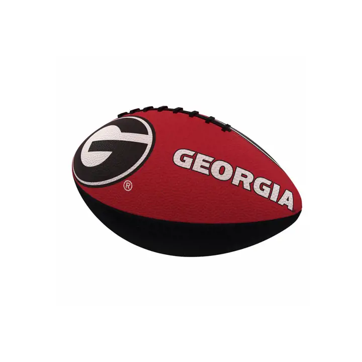 Ballon de football américain en caoutchouc taille junior Georgia Bulldogs