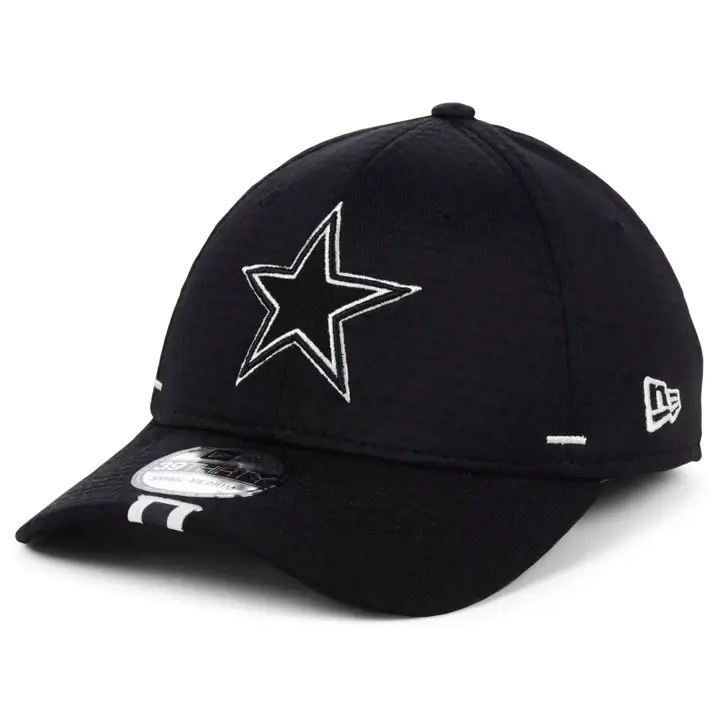 Dallas Cowboys Casquette d'entraînement NFL noire 39THIRTY noire