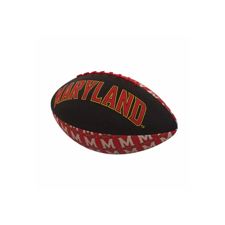 Maryland Terrapins Ballon de Football Américain en Caoutchouc Mini Format