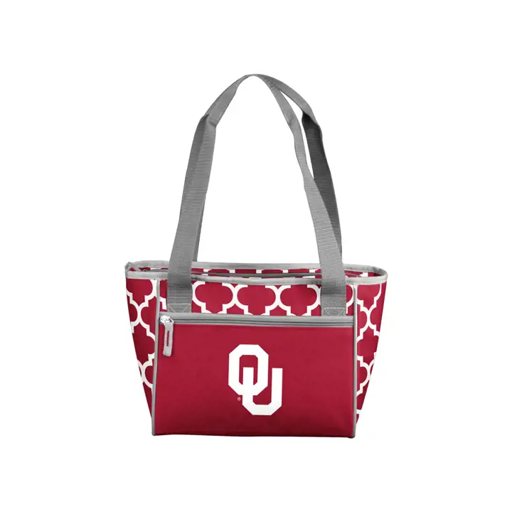 Sac isotherme fourre-tout Oklahoma Sooners 16 Can Cooler Crosshatch