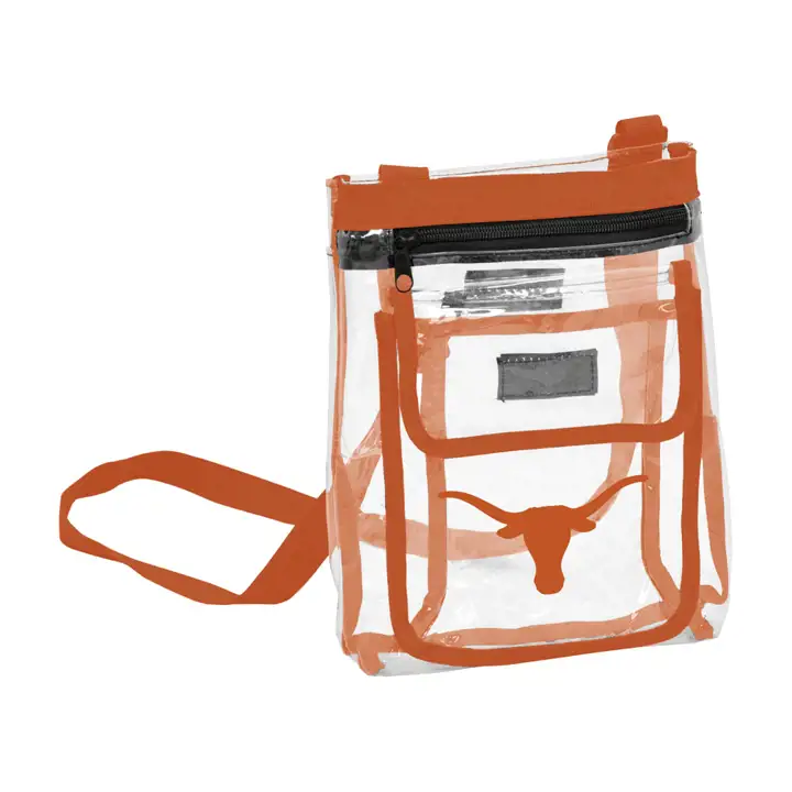 Sac bandoulière transparent Texas Longhorns Gameday