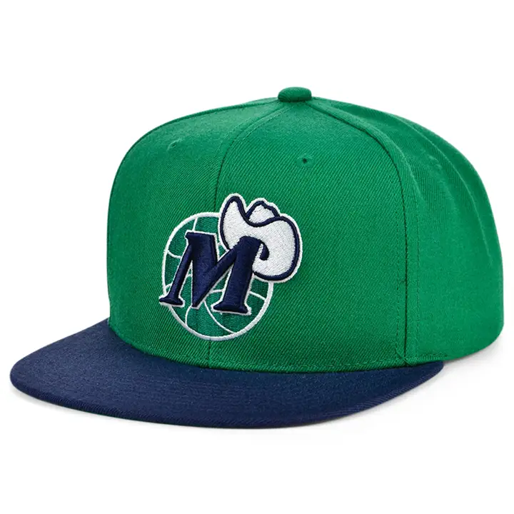 Dallas Mavericks NBA MN Basic SH Snapback vert/bleu royal