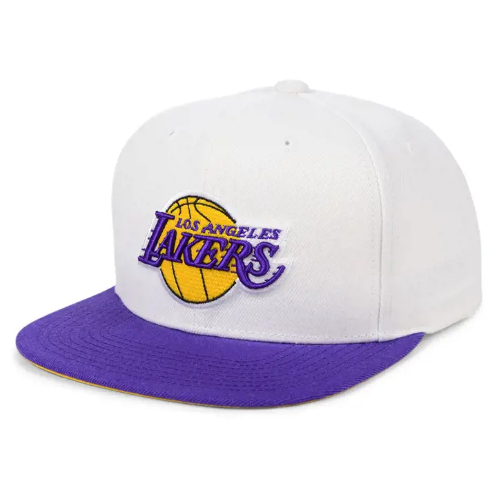 Casquette Snapback basique Los Angeles Lakers NBA MN WHT/PUR
