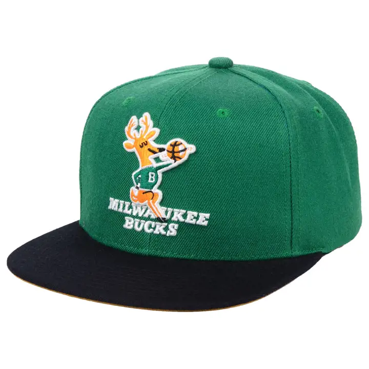 Casquette réglable Milwaukee Bucks NBA MN Basic SH Verte/Noire