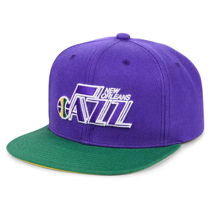 Casquette ajustable New Orleans Jazz NBA MN Basic SH violet/vert