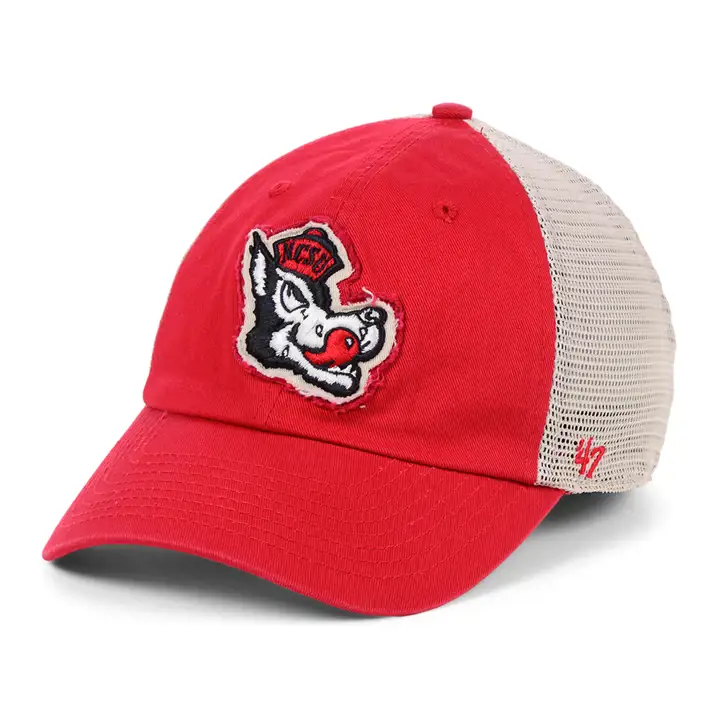 N.C. State Wolfpack NCAA Stamper Closer ROUGE/GRIS PIERRE