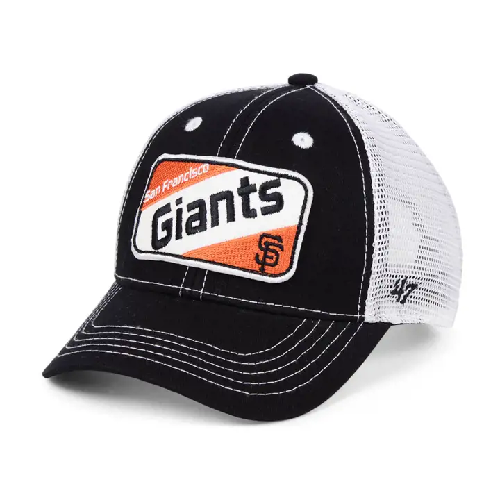 San Francisco Giants MLB Casquette MVP enfant Woodlawn maille noir/blanc