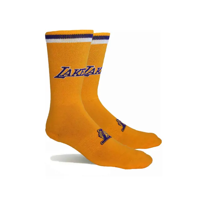 Chaussettes d'équipage uniformes LAKERS PKWY gl