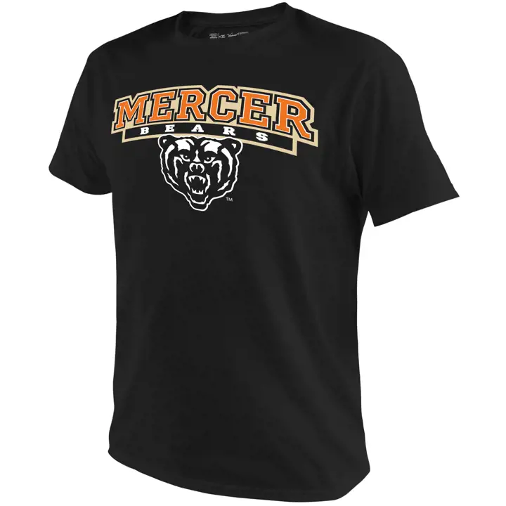 T-shirt Mercer 2F NCAA Midsize Logo noir