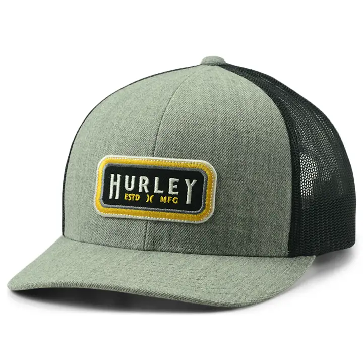 Casquette trucker Hurley Shiner GRIS/JAUNE