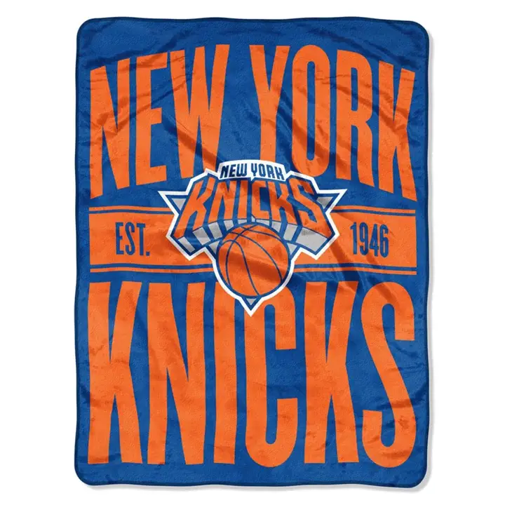 New York Knicks Micro Raschel 46x60 "Clear Out" Assortiment