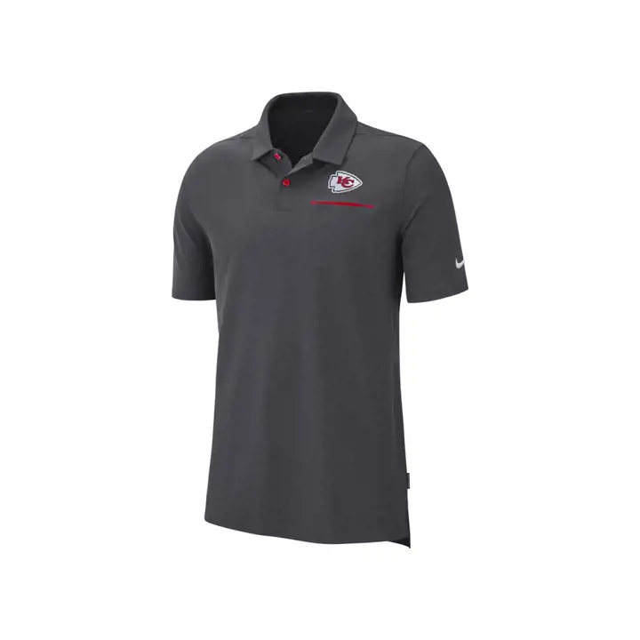 Polo Kansas City Chiefs NFL Dry Elite 19 Anthracite/wht