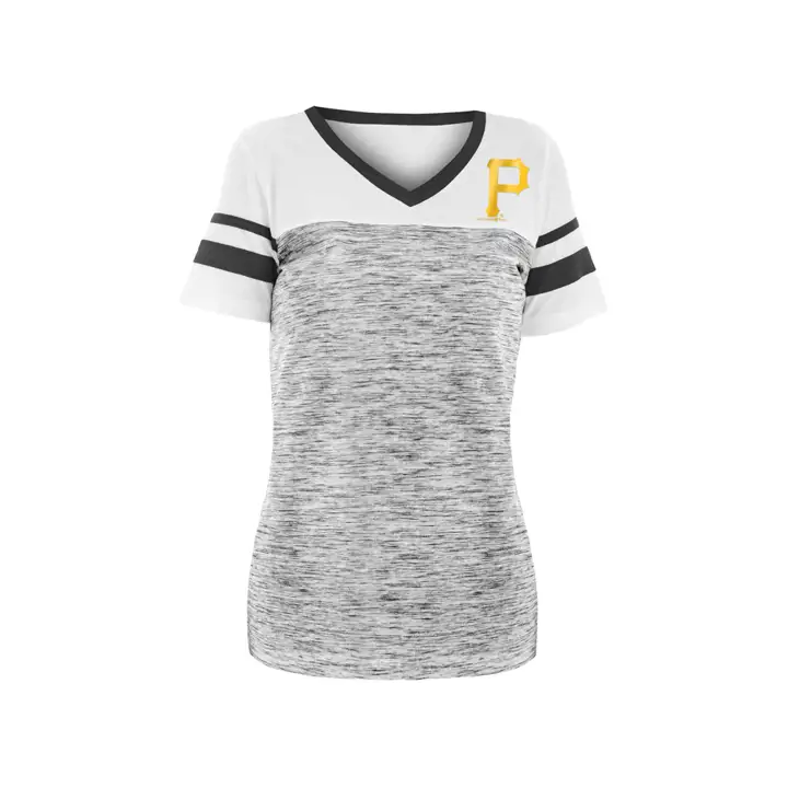 T-shirt Pittsburgh Pirates MLB pour femme, motif tacheté au dos, 19