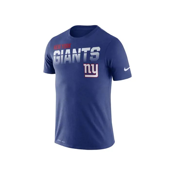 T-shirt New York Giants NFL Legend Line of Scrimmage 19 Bleu