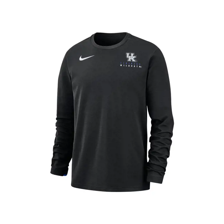 Sweat-shirt ras du cou sec Kentucky Wildcats NCAA 19 noir
