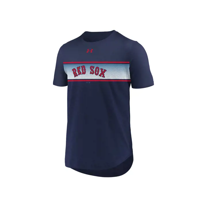 Boston Red Sox MLB T-shirt UA Seam to Seam BLEU MARINE