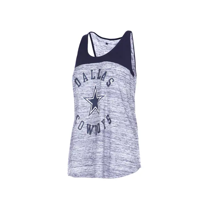 Débardeur Femme NFL Dallas Cowboys Space Dye 19 blanc/marine