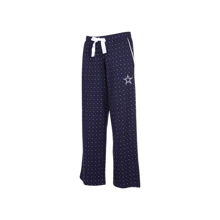 Pantalon de pyjama Starry NFL pour femme Dallas Cowboys 19 marine