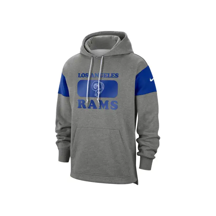 Los Angeles Rams NFL sweat à capuche historique PO 19 bleu/blanc