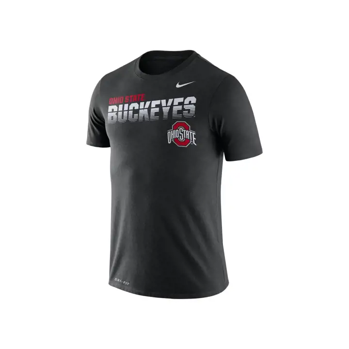 T-shirt Ohio State NCAA Legend Sideline 19 blk