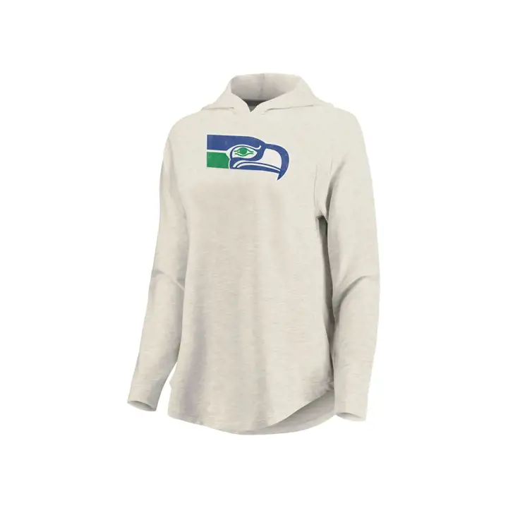 Pull en molleton ras du cou pour femme Seattle Seahawks NFL 19 avoine