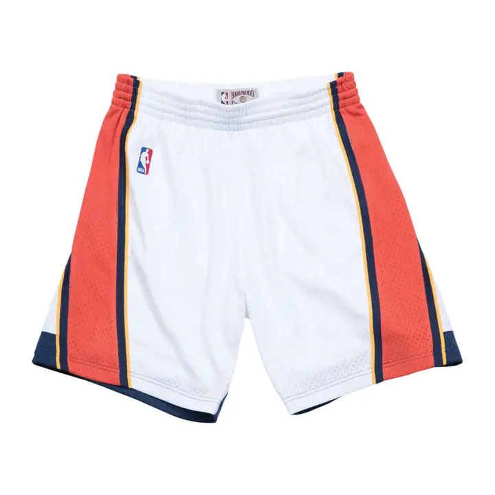 Shorts NBA M&N Swingman WARRIORS blc/ora/mar