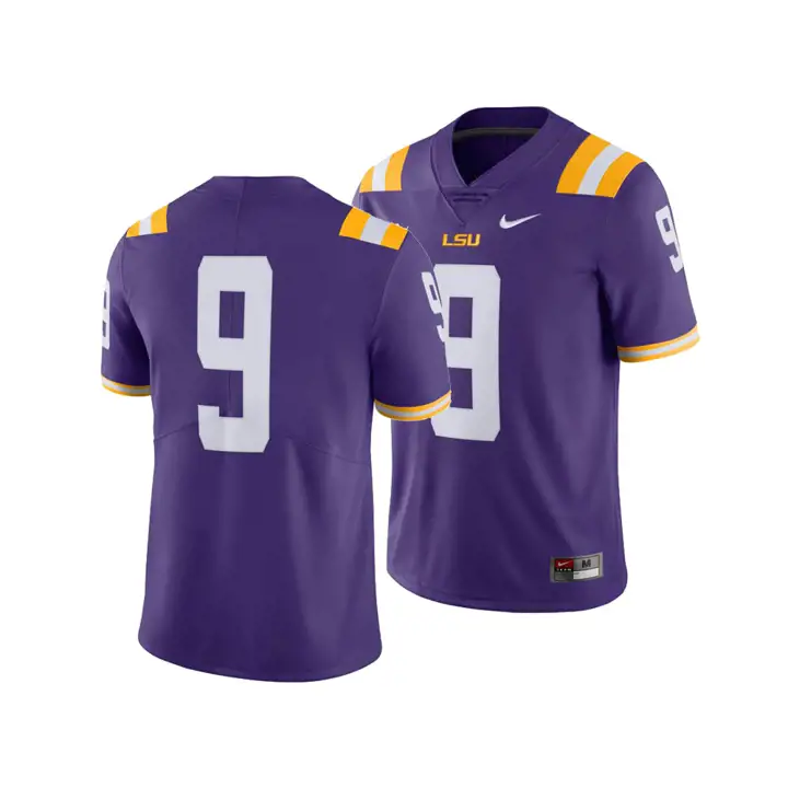 Maillot de football américain L.S.U. NCAA en édition limitée – violet