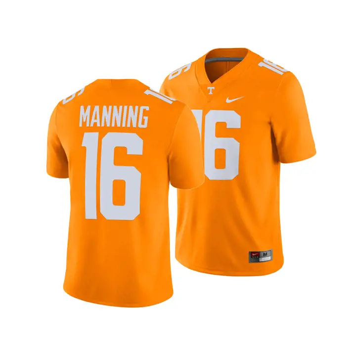 Maillot de match joueur NCAA Tennessee 19 Peyton Manning TN ORG