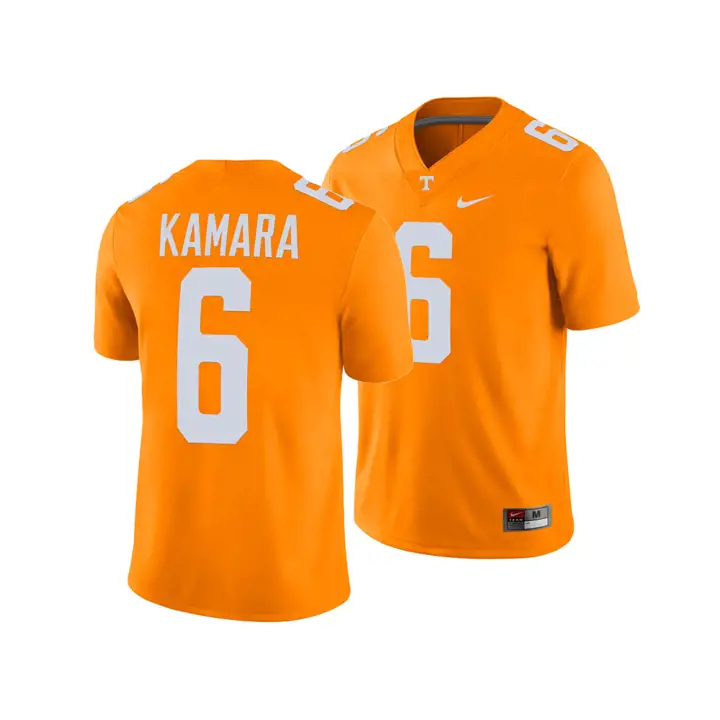 Maillot de match joueur Tennessee NCAA 19 Alvin Kamara TN ORG
