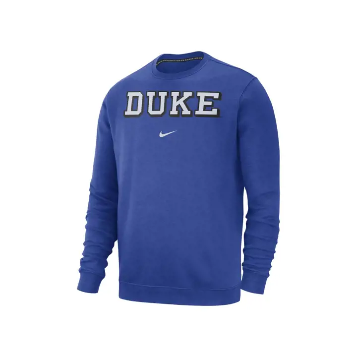 Haut ras du cou en tissu Fleece Club NCAA Duke Blue Devils rbl