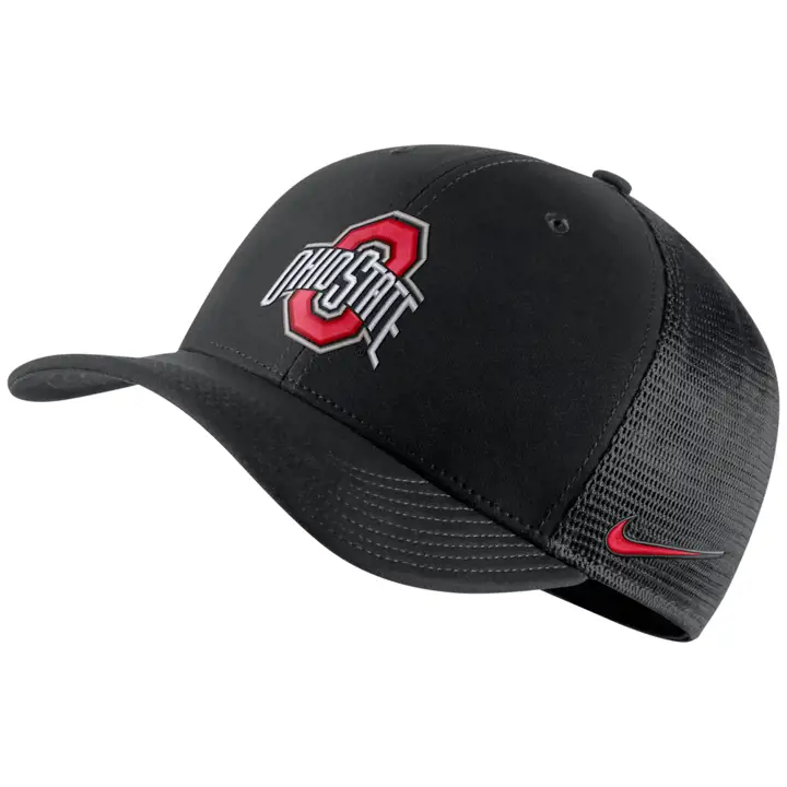 Ohio State Buckeyes NCAA NK Aerobill Mesh S19 noir