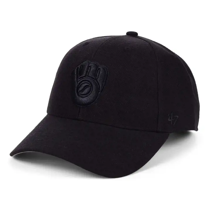 Milwaukee Brewers MLB Noir/Noir MVP  NOIR/NOIR