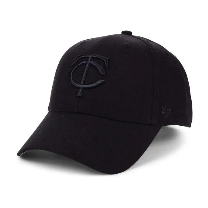 Minnesota Twins MLB Noir/Noir MVP Noir/Noir