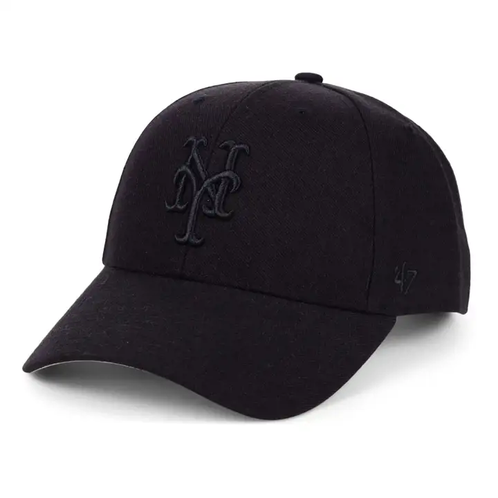 New York Mets MLB Black/Black MVP NOIR/NOIR