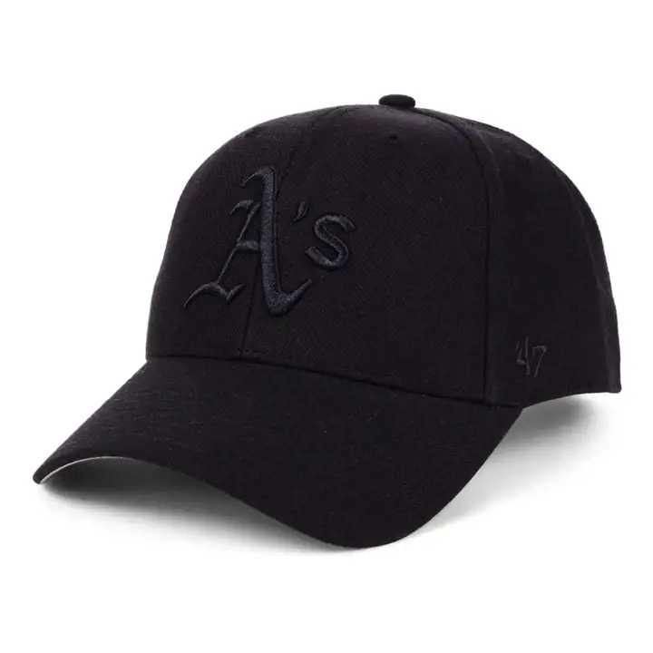 Oakland Athletics MLB Noir/Noir MVP N/N