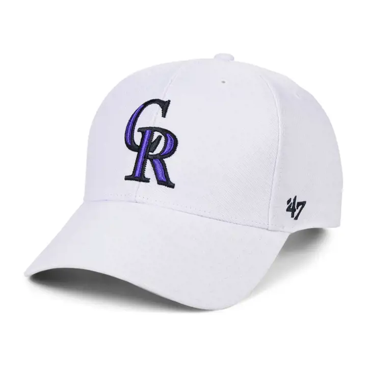 Colorado Rockies MLB MVP Blanc BLANC