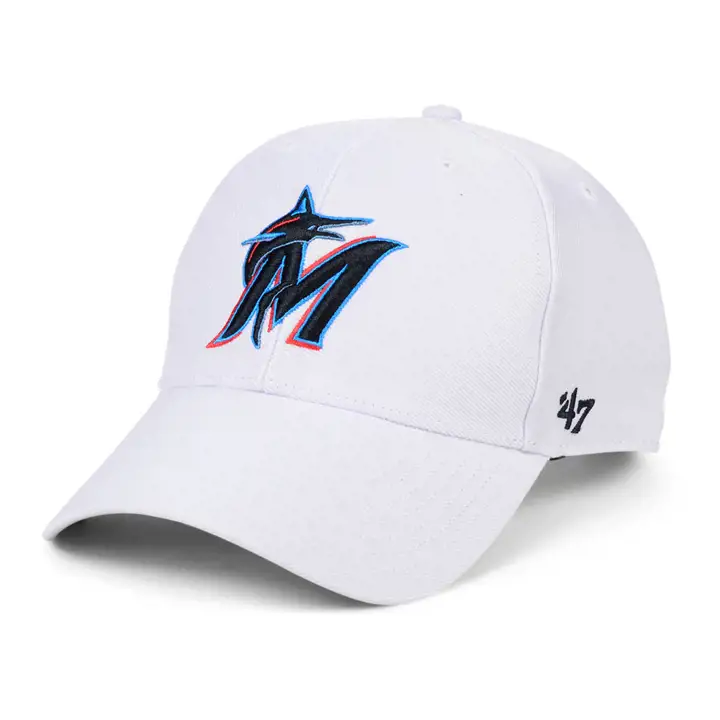 Miami Marlins MLB MVP Blanc BLANC